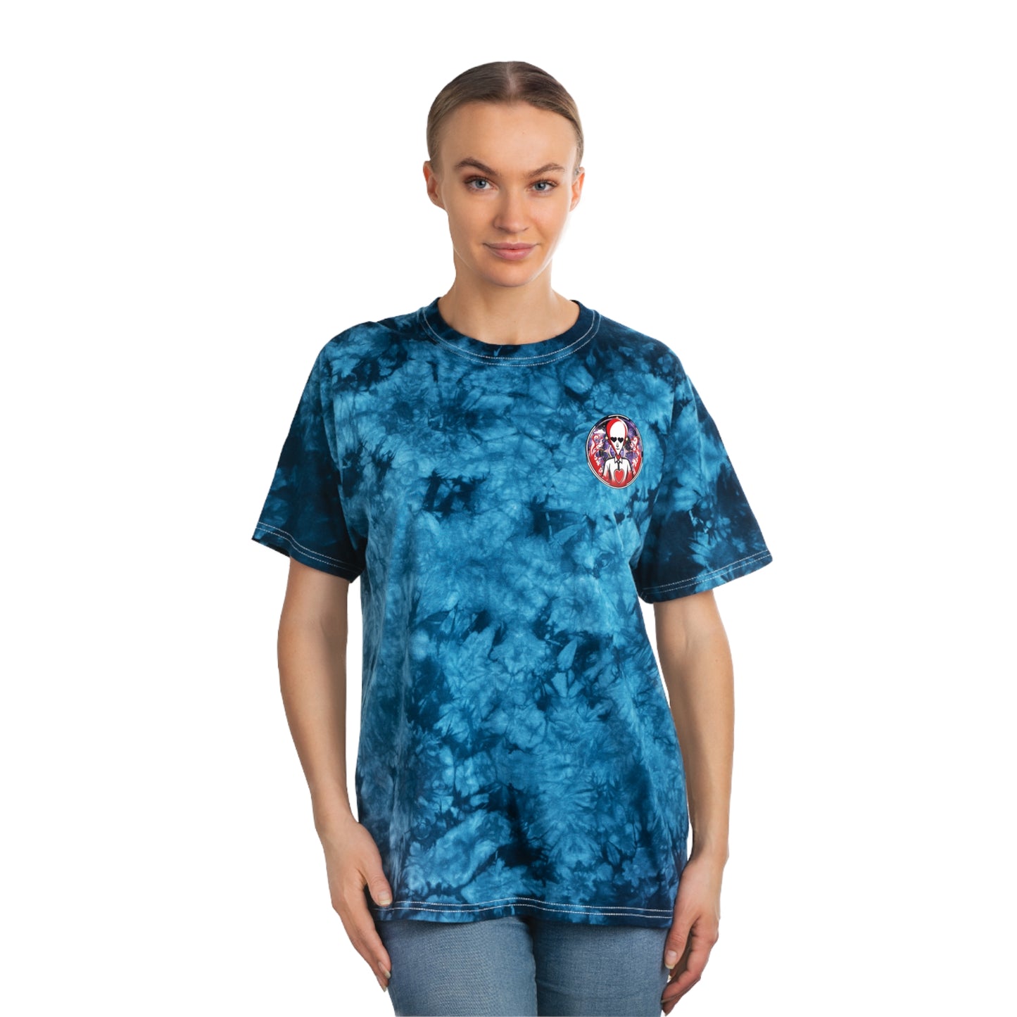 Where Dreams Sculpt Courage Tie-Dye Tee