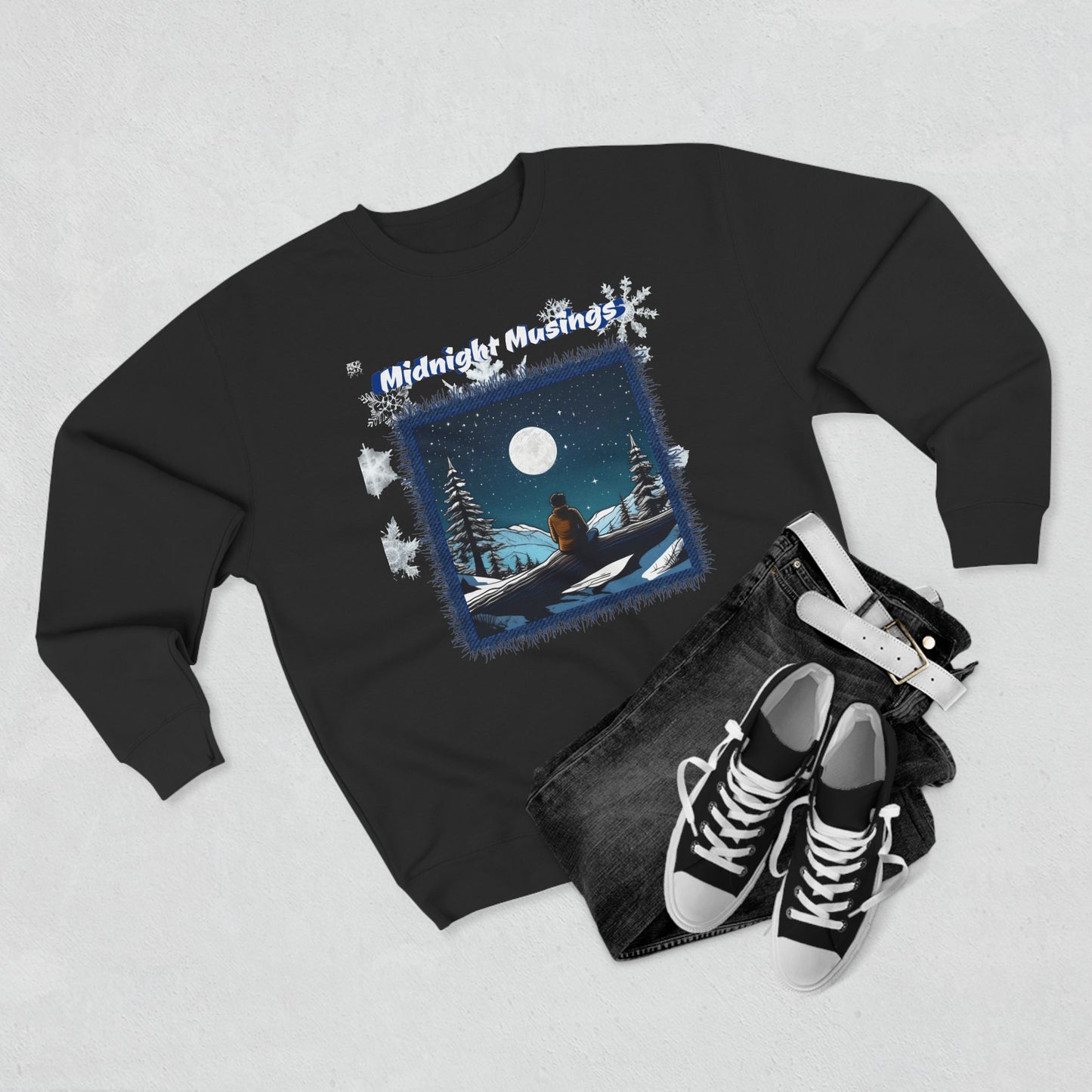 Unisex Midnight Musings Crewneck Sweatshirt