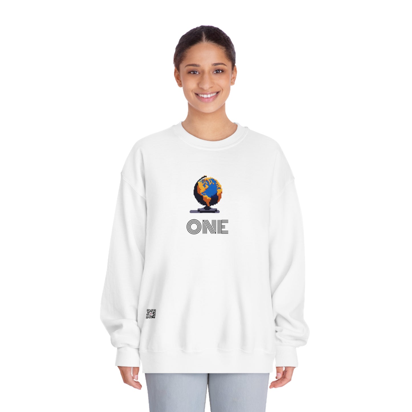 One World Unisex DryBlend® Crewneck Sweatshirt