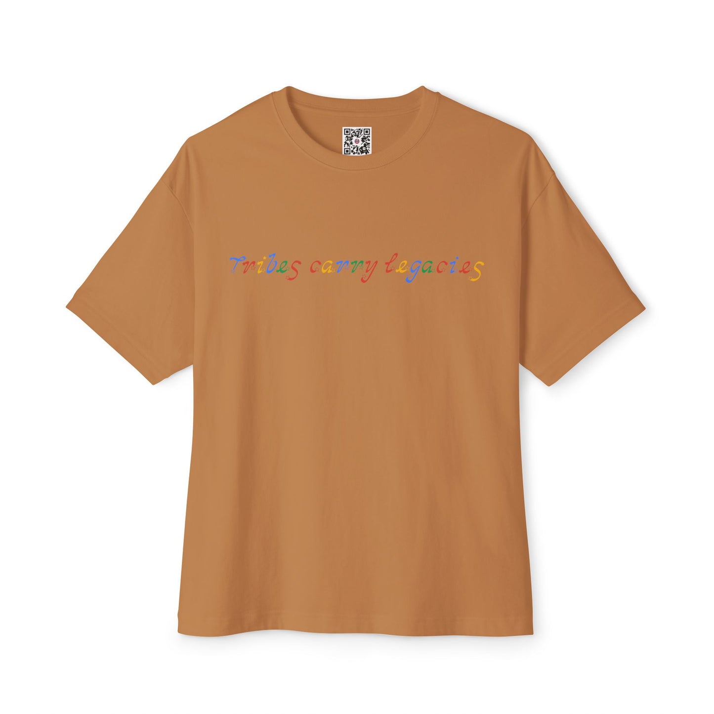 Tribes Carry Legacies Unisex Oversized Boxy Tee