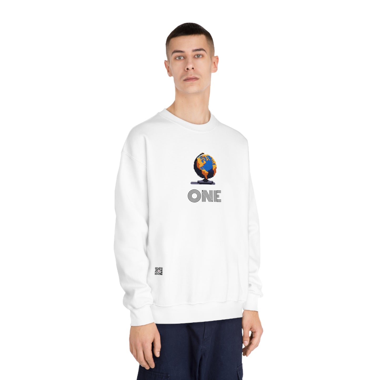 One World Unisex DryBlend® Crewneck Sweatshirt