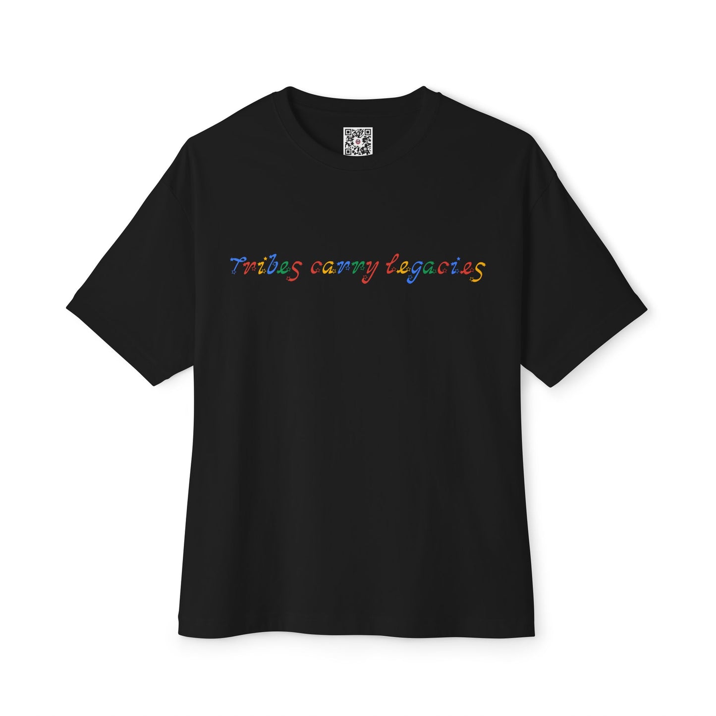 Tribes Carry Legacies Unisex Oversized Boxy Tee