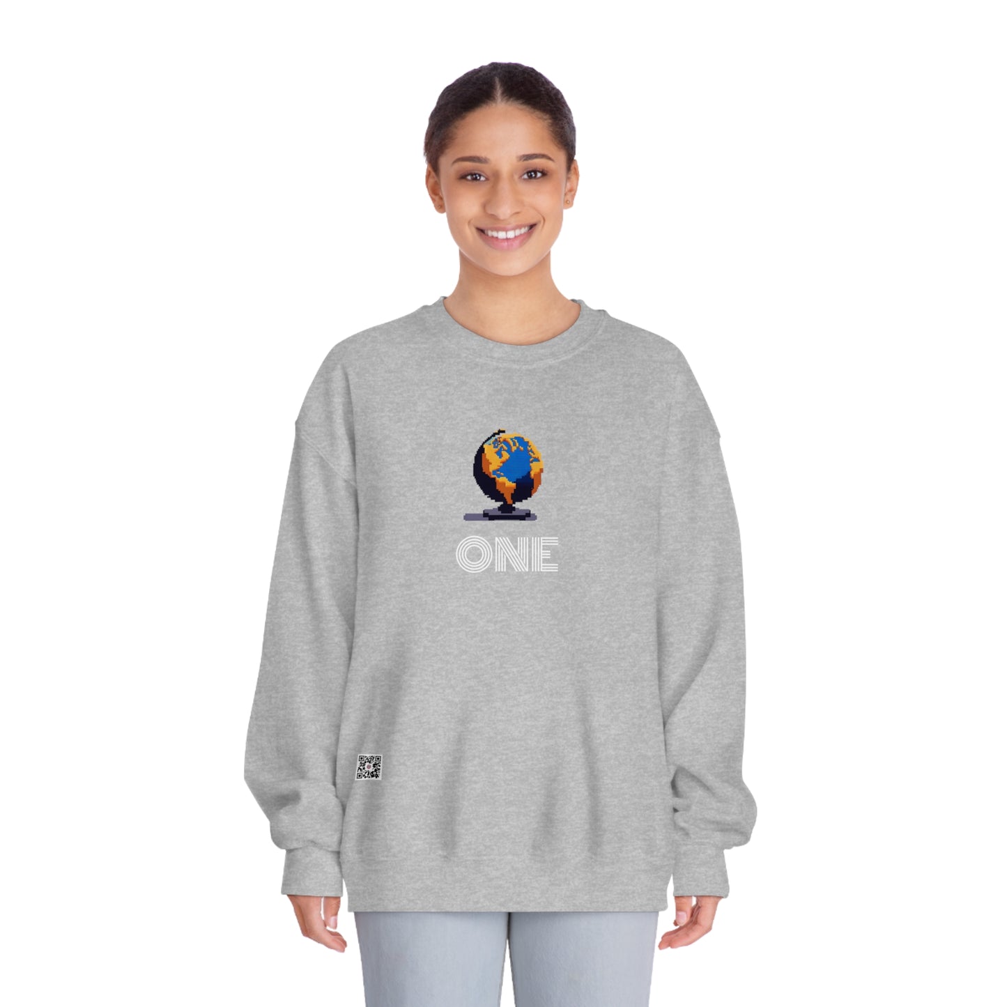 One World Unisex DryBlend® Crewneck Sweatshirt