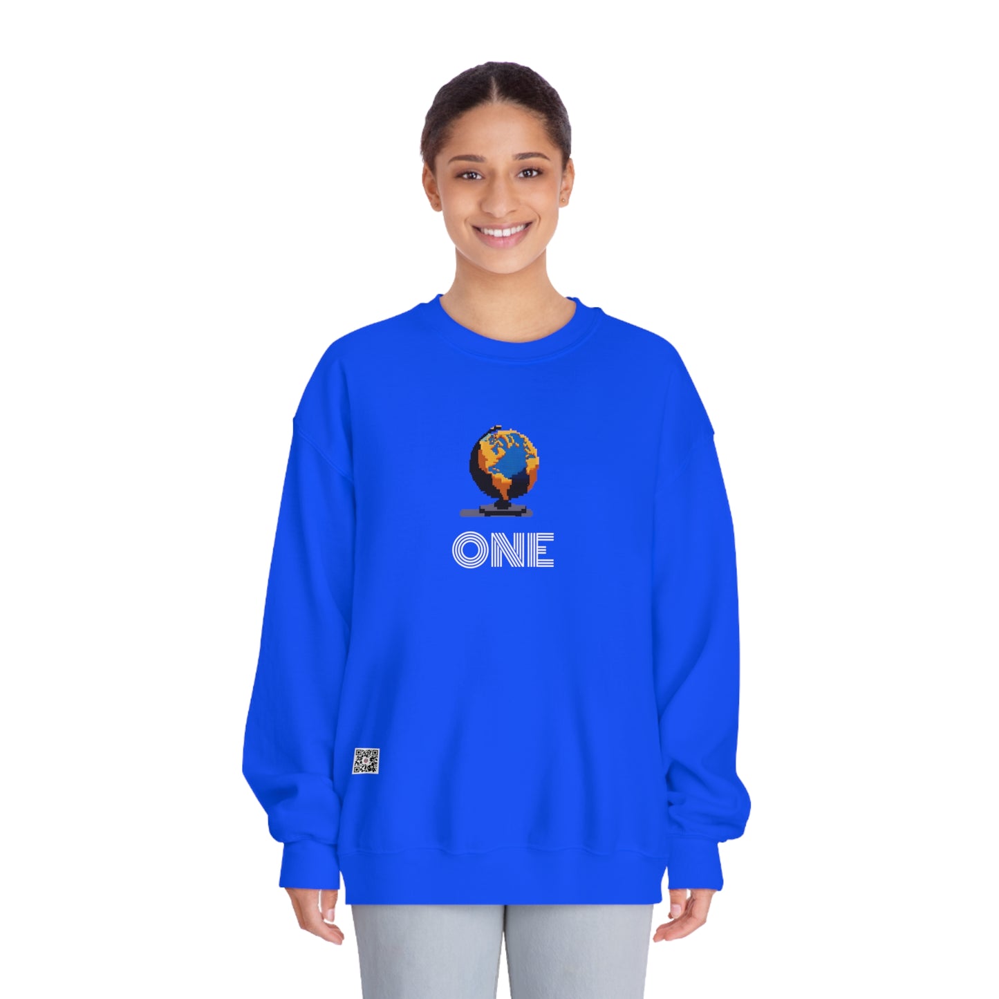 One World Unisex DryBlend® Crewneck Sweatshirt