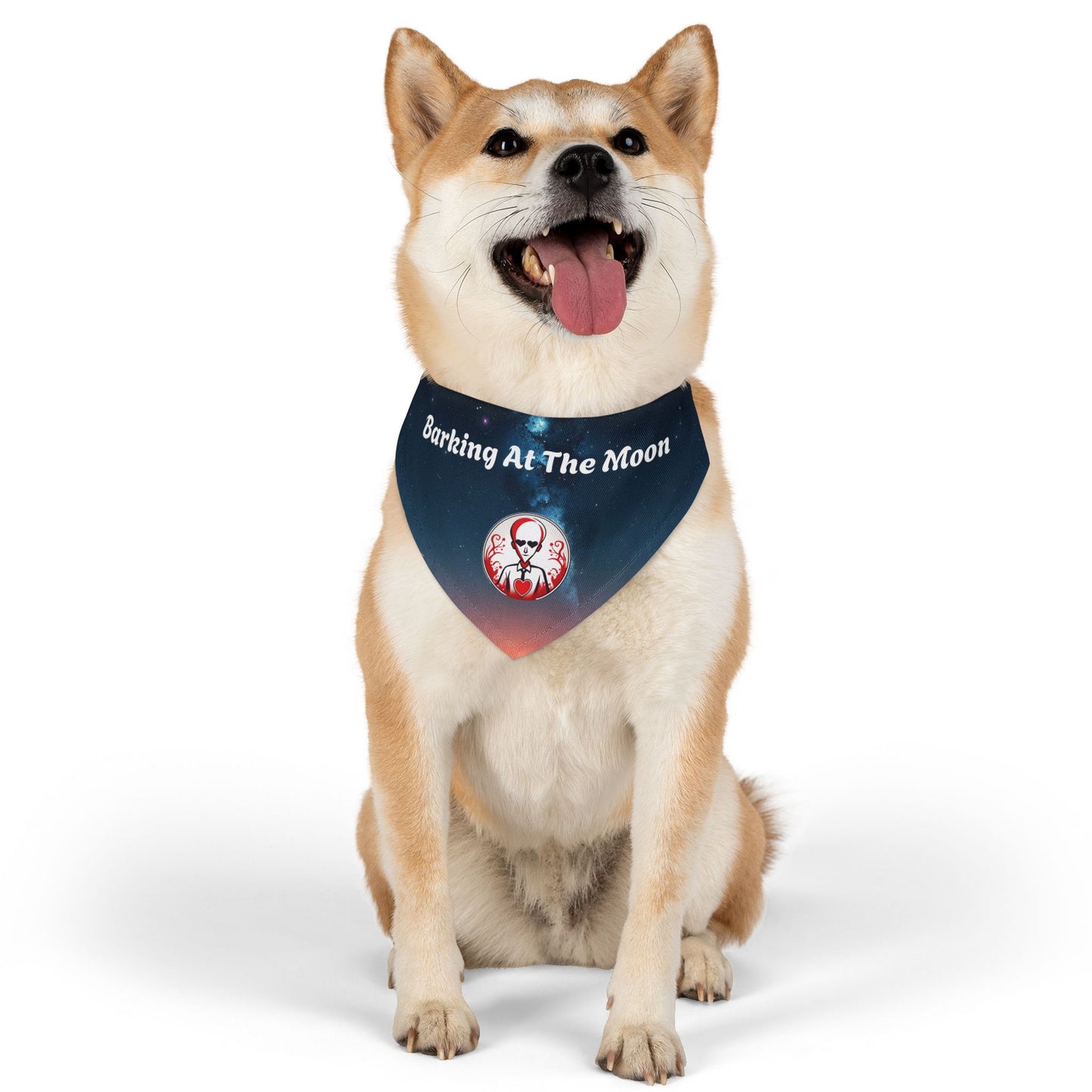 Barking At The Moon Dog Bandana Collar