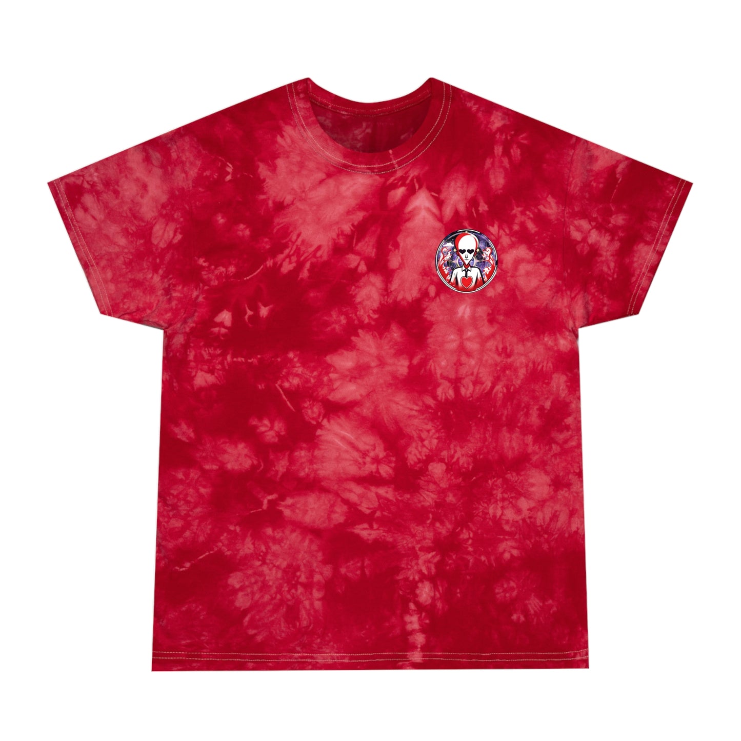 Where Dreams Sculpt Courage Tie-Dye Tee