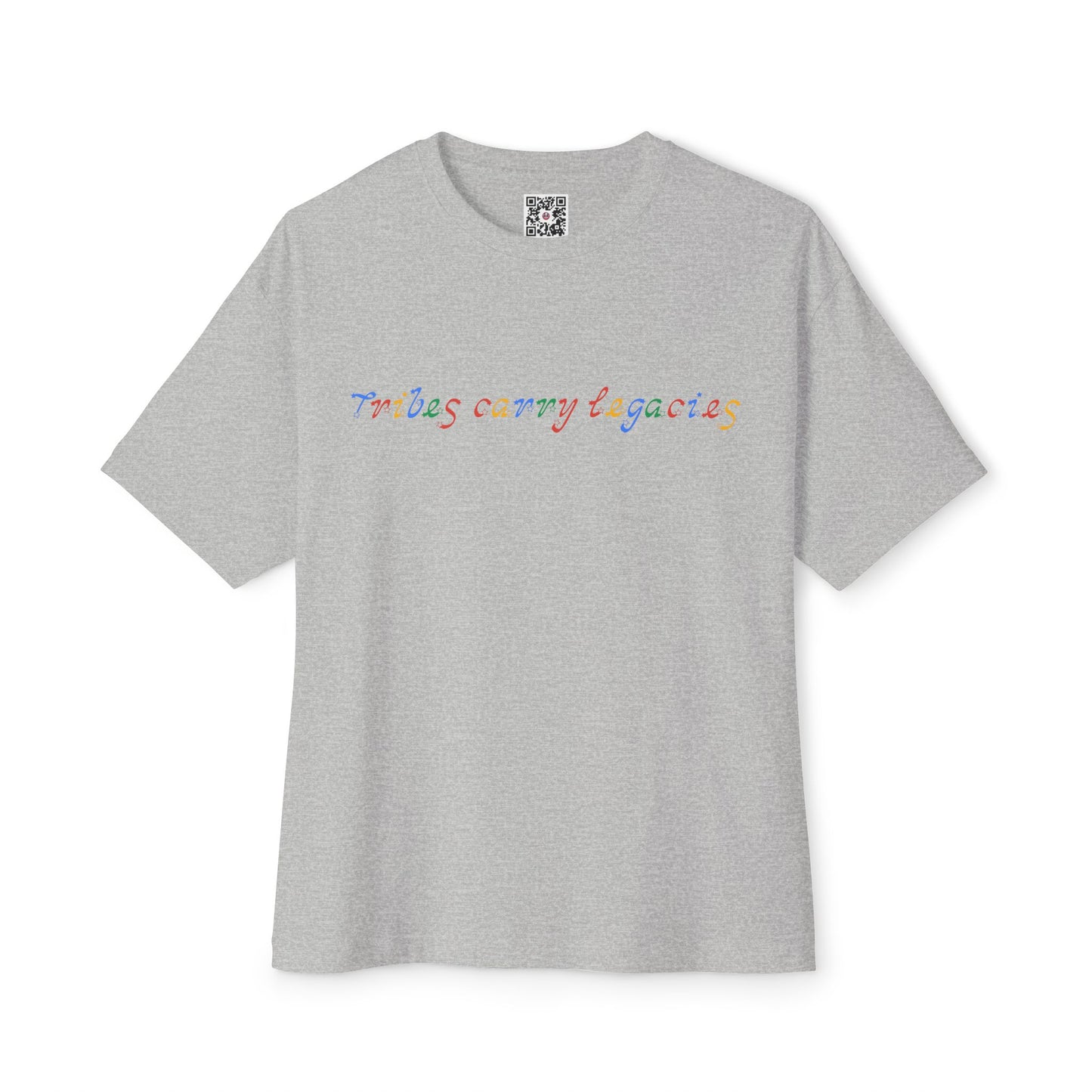 Tribes Carry Legacies Unisex Oversized Boxy Tee