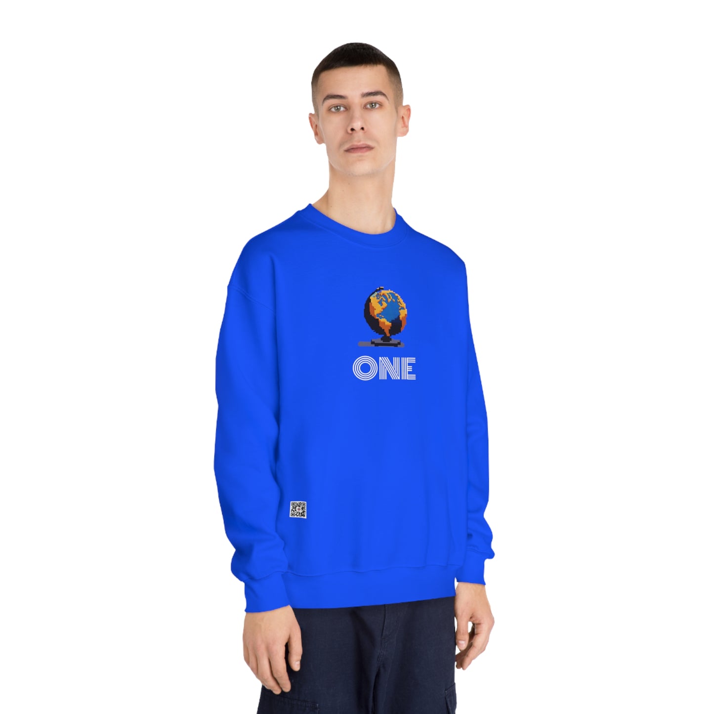 One World Unisex DryBlend® Crewneck Sweatshirt