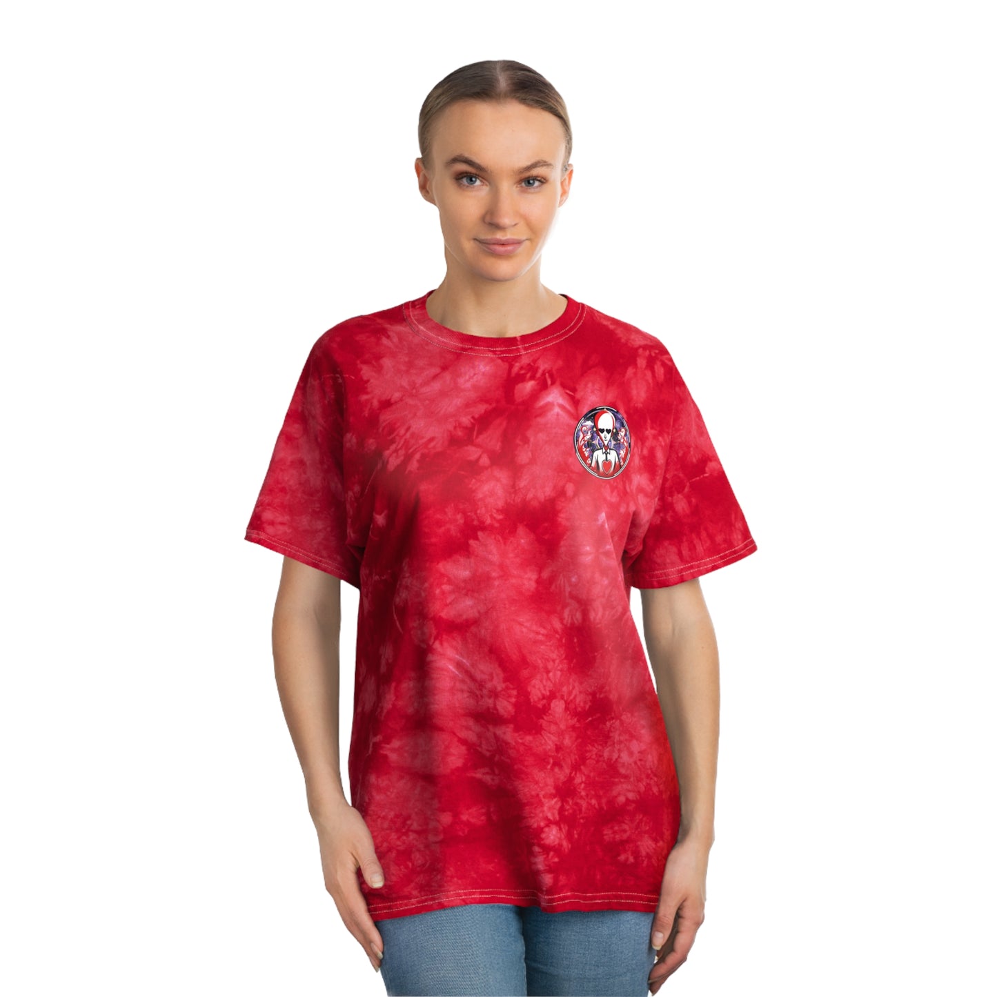 Where Dreams Sculpt Courage Tie-Dye Tee