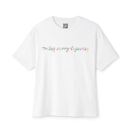 Tribes Carry Legacies Unisex Oversized Boxy Tee