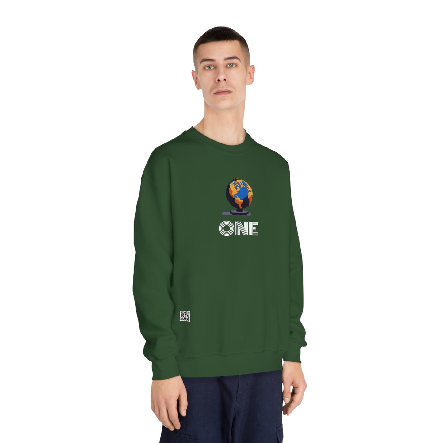 One World Unisex DryBlend® Crewneck Sweatshirt