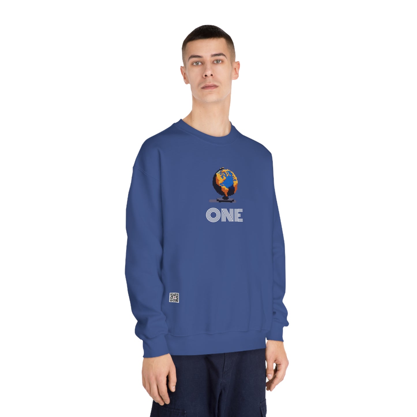 One World Unisex DryBlend® Crewneck Sweatshirt