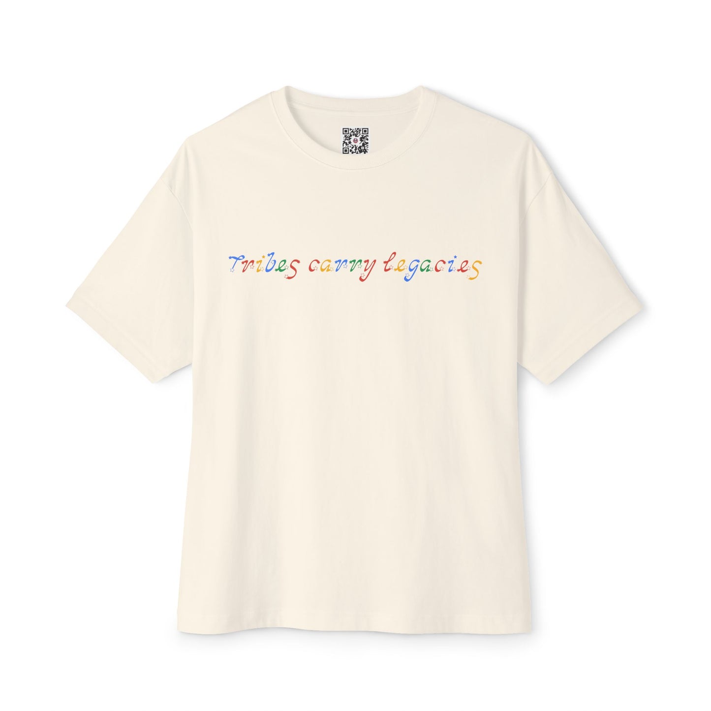 Tribes Carry Legacies Unisex Oversized Boxy Tee