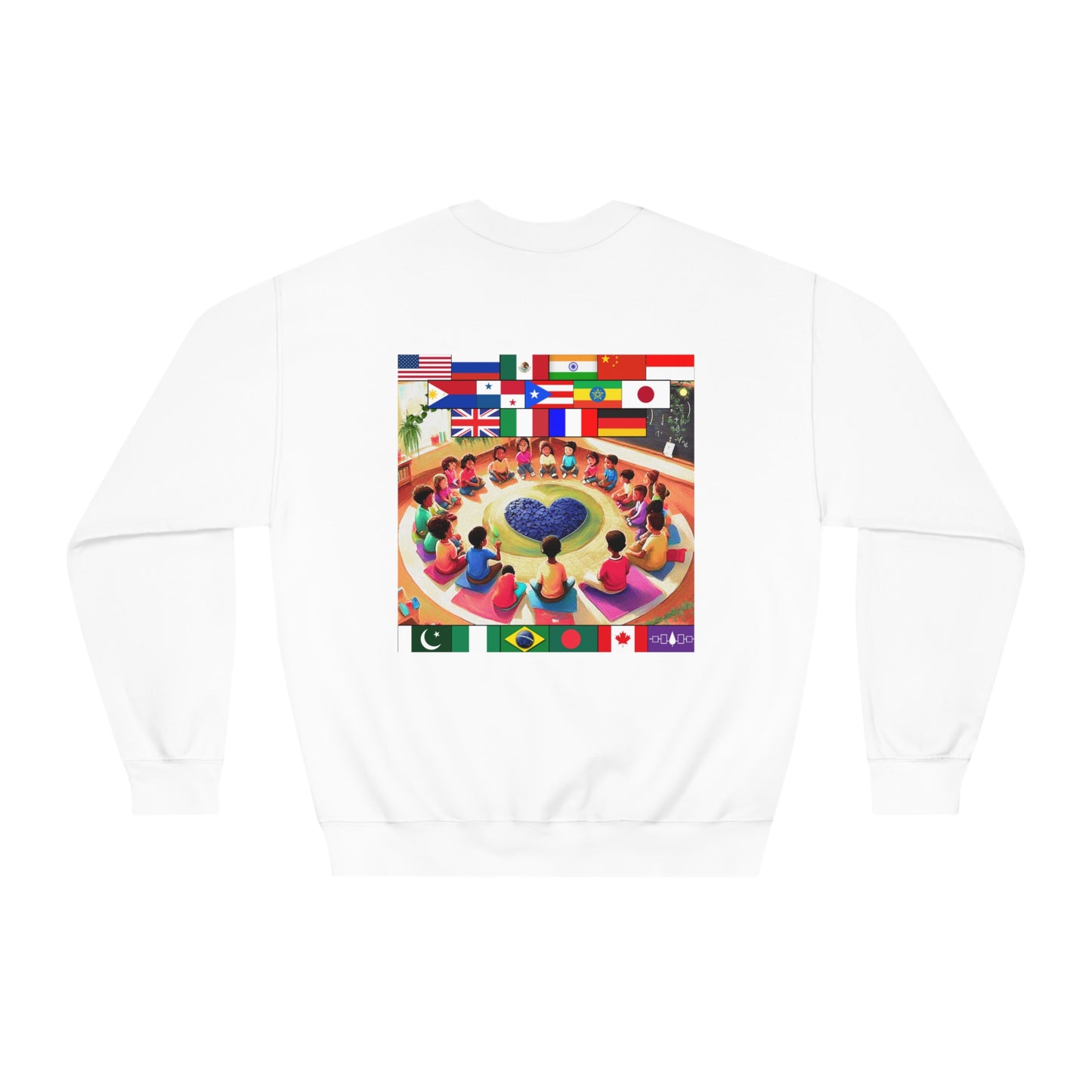 One World Unisex DryBlend® Crewneck Sweatshirt