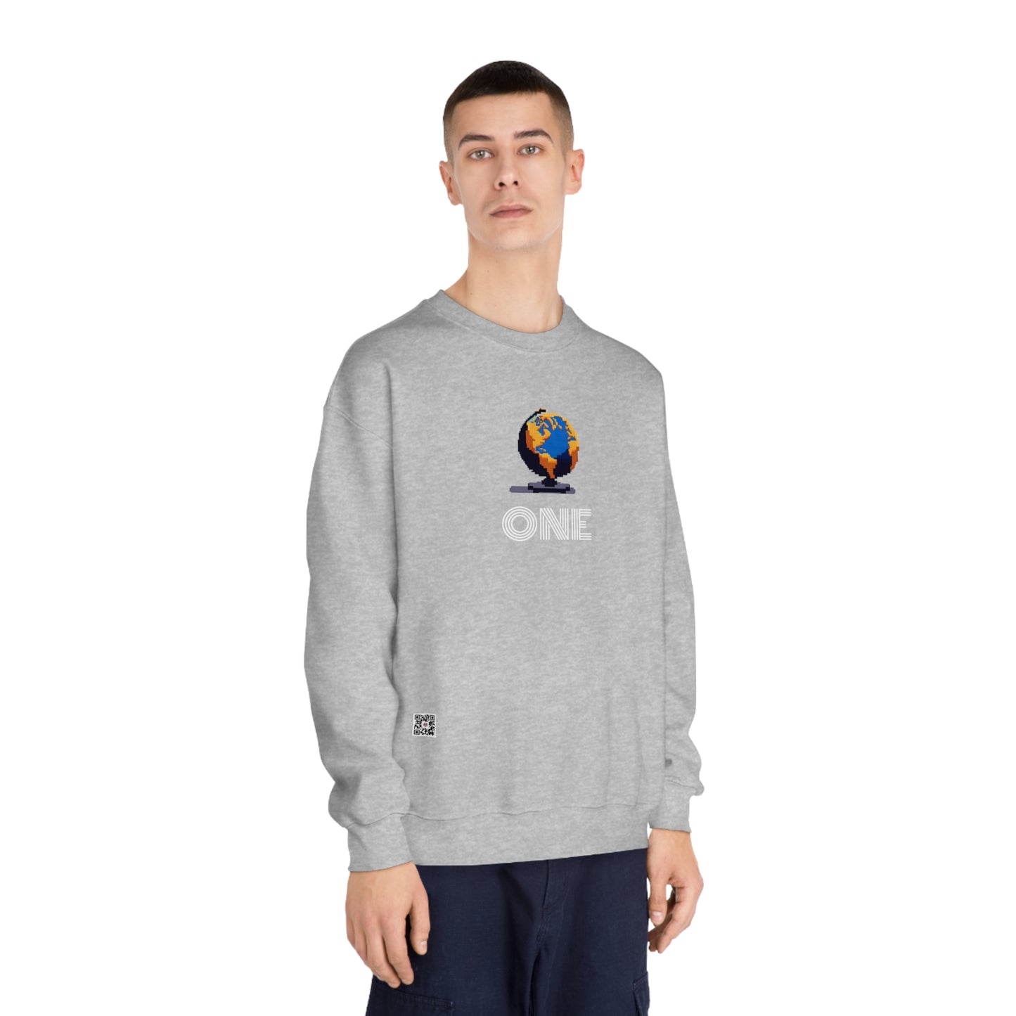 One World Unisex DryBlend® Crewneck Sweatshirt