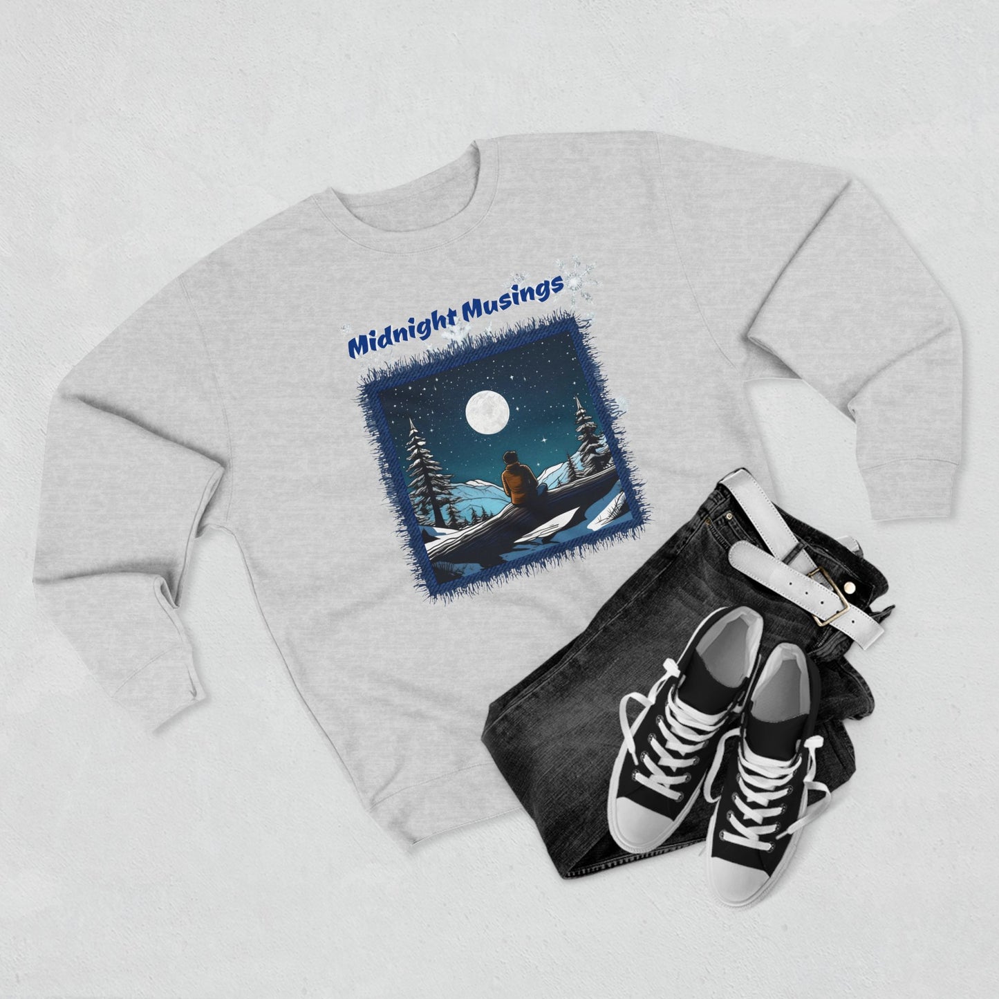 Unisex Midnight Musings Crewneck Sweatshirt