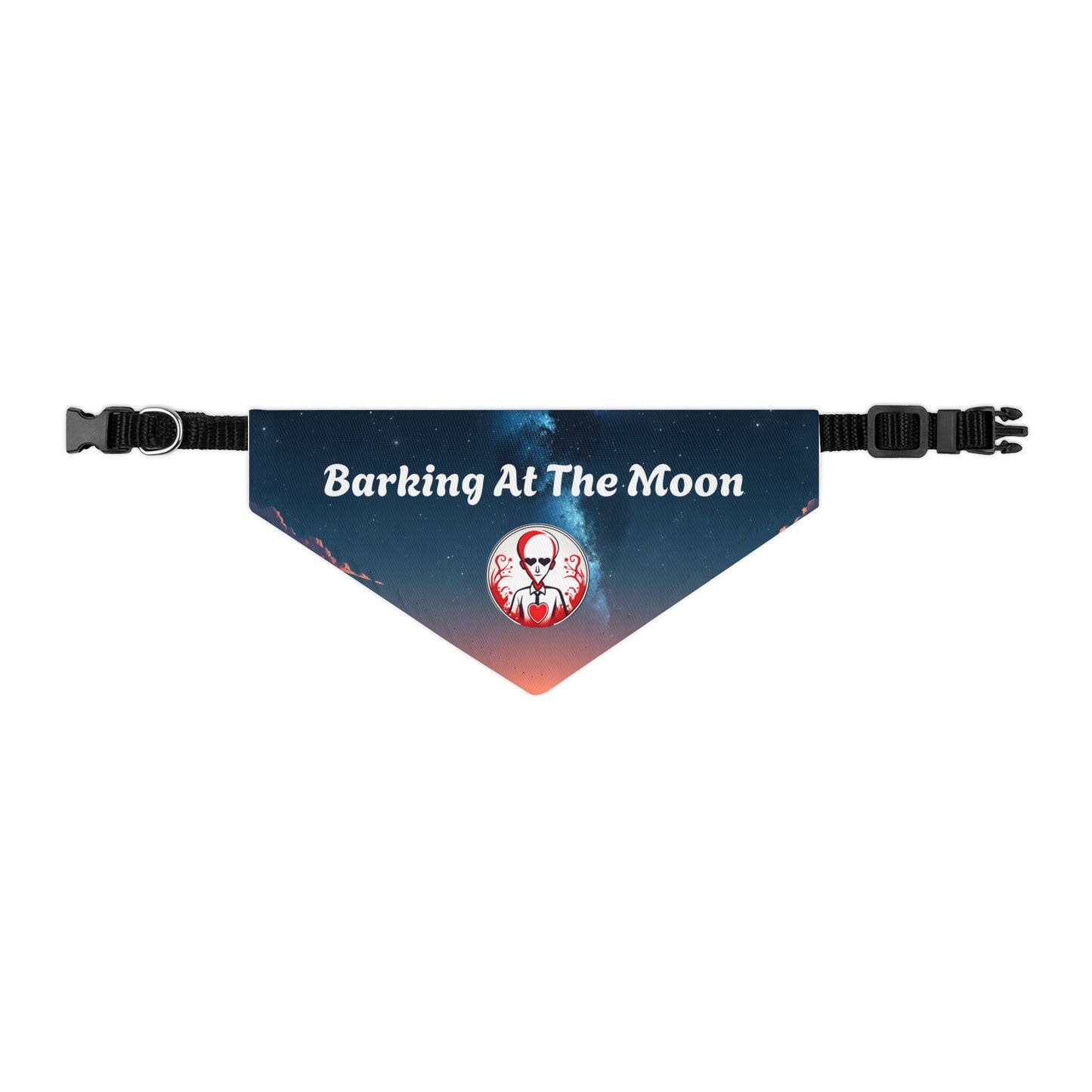 Barking At The Moon Dog Bandana Collar